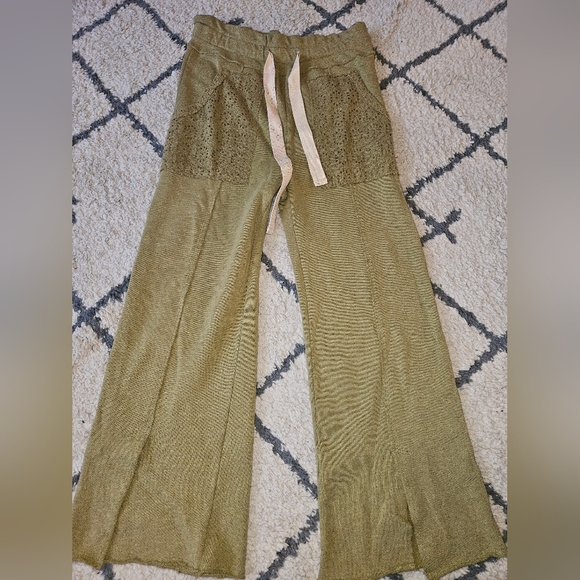 Anthropologie Daily Practice Robyn crochet lounge pant xs - Picture 2 of 7